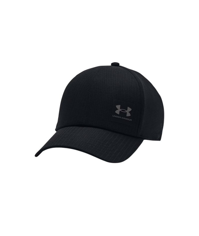 Gorra de Fitness Under Armour Iso-chill Armourvent Adj Hombre Negro