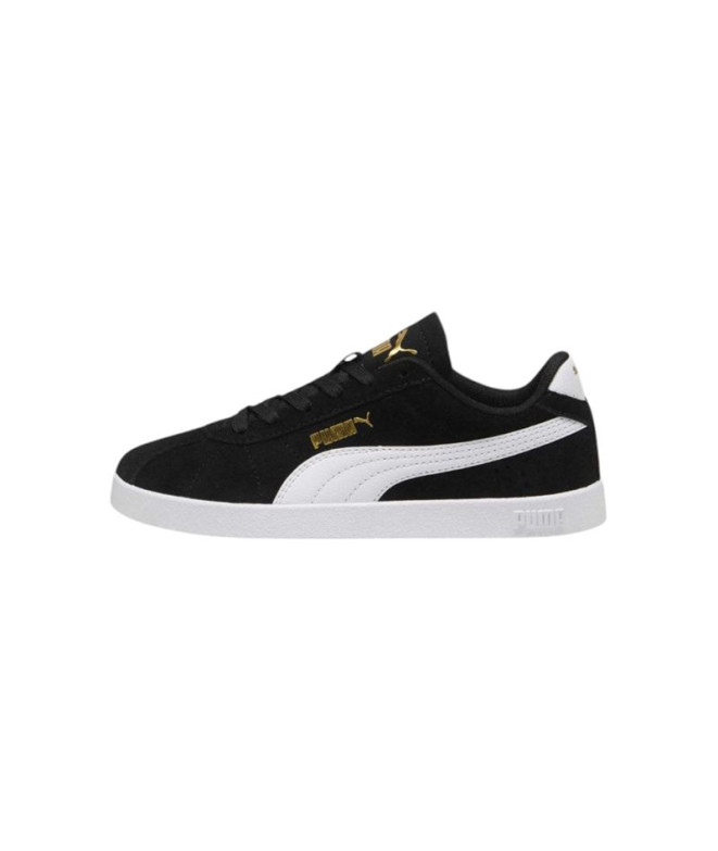 Zapatillas Puma Club II Infantil Negro