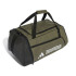 Bolsa Fitness adidas do Essentials 3-Stripes Duffel Bag Medium Olive Green