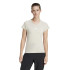 Camiseta Fitness adidas Mulher da Aeroready Minimal Azul/Branco