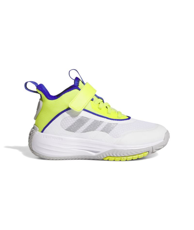 Chaussures Basket-ball adidas Enfant de Ownthegame 3.0 White