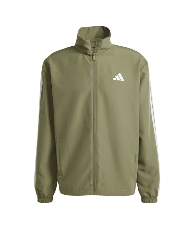 Chandal adidas 3Bandas Wv Tt Ts Homme Vert Foncé