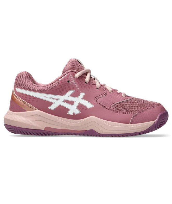 Zapatillas de Padel ASICS Gel-Dedicate 8 Padel Gs Infantil Morado/Blanco