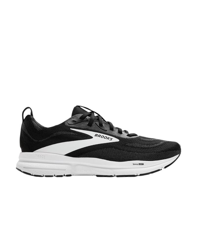 Zapatillas de Running Brooks Trace 4 Hombre Black/Grey/White