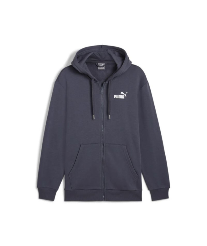Chaqueta Casual Puma Puma Power Graphic Full-Zip Hoodie Fl Hombre Galactic Gray
