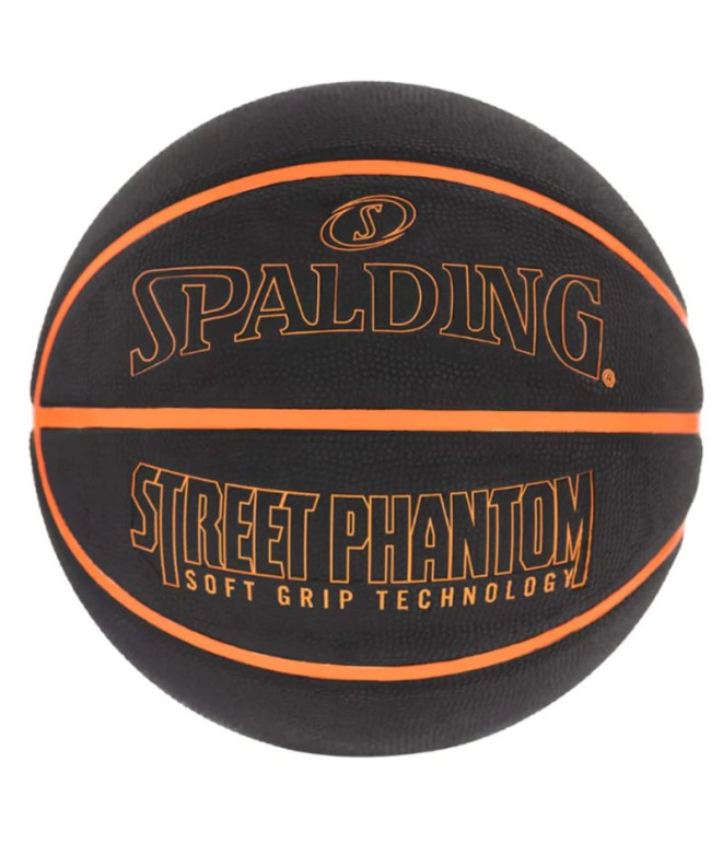Balón de Baloncesto Spalding Street Phantom Blk Naranja Sgt Sz7 Rubber