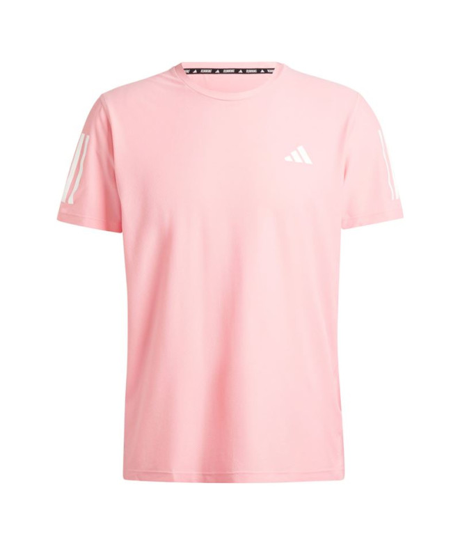 T-shirt Running adidas Homme par Own The Run Pink