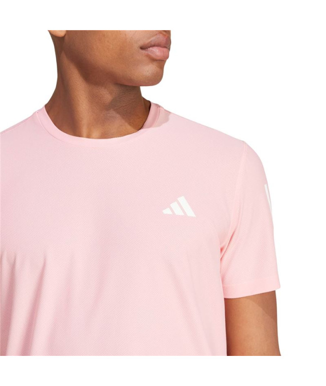 Camiseta Running adidas Homem por Own The Run Rosa