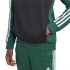 Moletom adidas Infantil Tiberio 3 Band Colorblock Hoodie Verde escuro