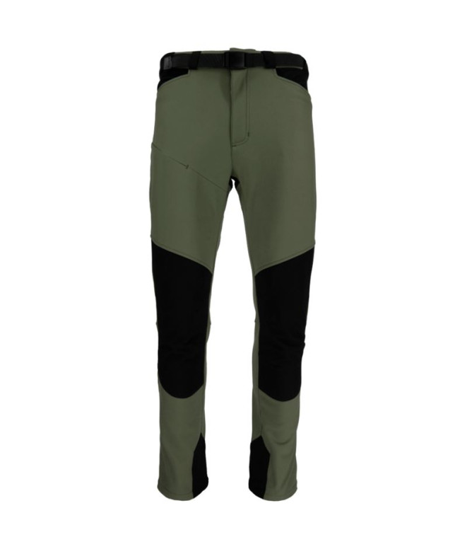 Calça Montanha Joluvi da Outdoor Alpha Trekk Verde Oliva Preto