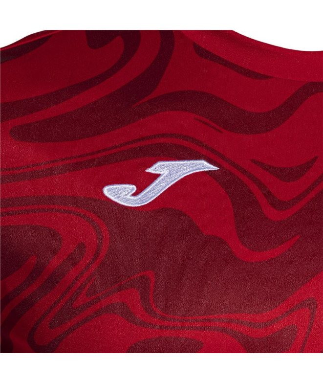 Camiseta Futebol Joma de Lion Ii Red Red Menino