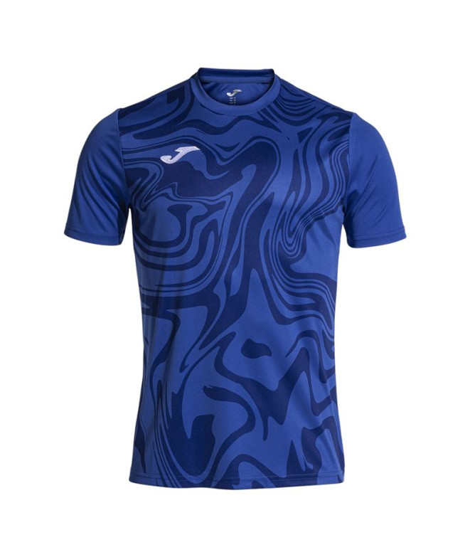 Camiseta Futebol Joma de Lion Ii Royal Royal Royal Menino