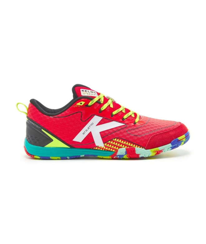Chaussures de Football sala Kelme Stiletto Strong Rouge