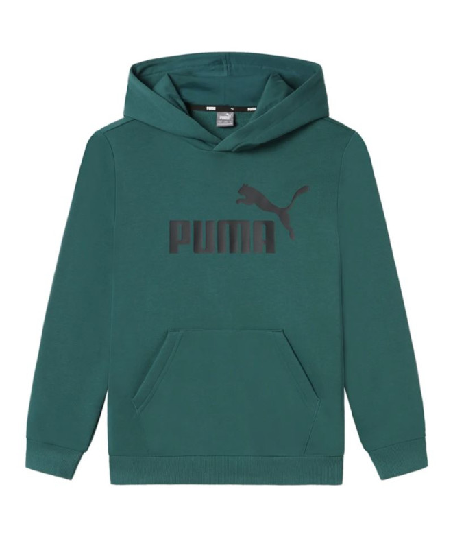 Sweat Décontracté Enfant Puma Essentials Big Logo Fl Cold Green