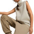 Calça Casual Mulher Calças de cintura alta Puma Her Cl Oak Branch