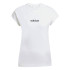 Camiseta adidas Lin Sj Mulher Branco/Preto