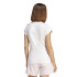 Camiseta adidas Lin Sj Mulher Branco/Preto