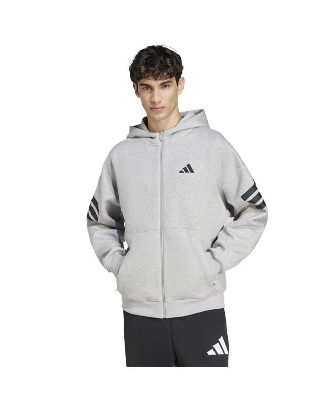 Moletom adidas Homem Future Icons 3 Band Fz...