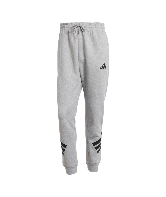 Pantalones adidas Future Icons 3 Bandas Hombre Gris