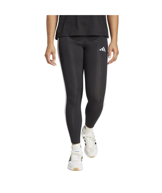 Mallas adidas 3 Bandas Sj Mujer Negro/Blanco