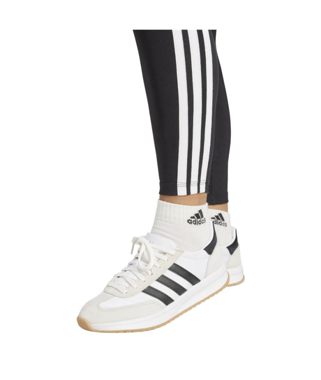 Collants adidas 3 Bandes Sj Femme Noir/Blanc