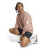 Moletom adidas French Terry Homem Swt Rosa/Branco