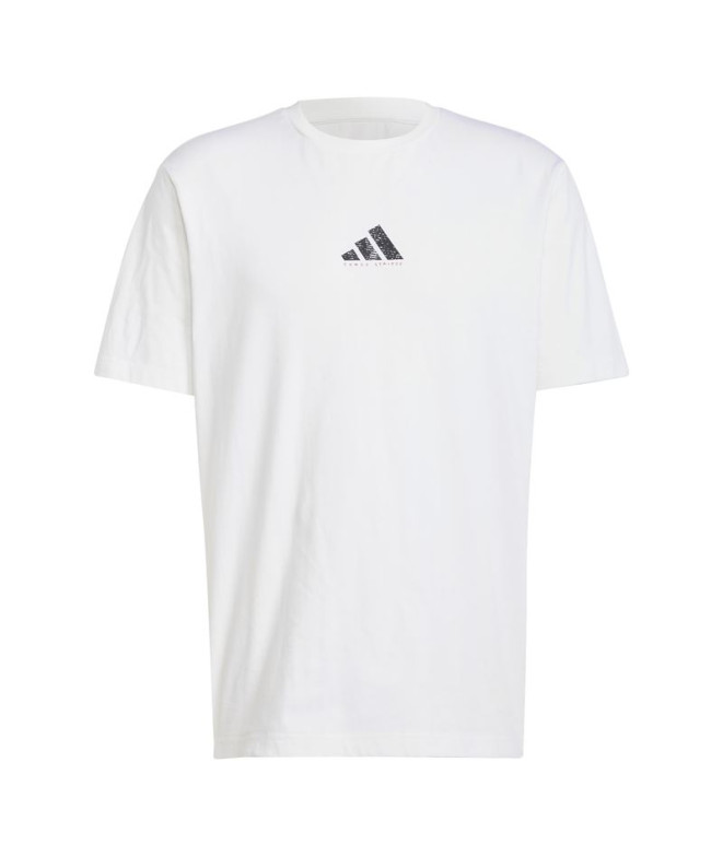 Camiseta adidas Homem Foto branca