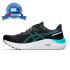 Zapatillas de running  ASICS Gt-1000 13 Hombre Negro/Wave Teal