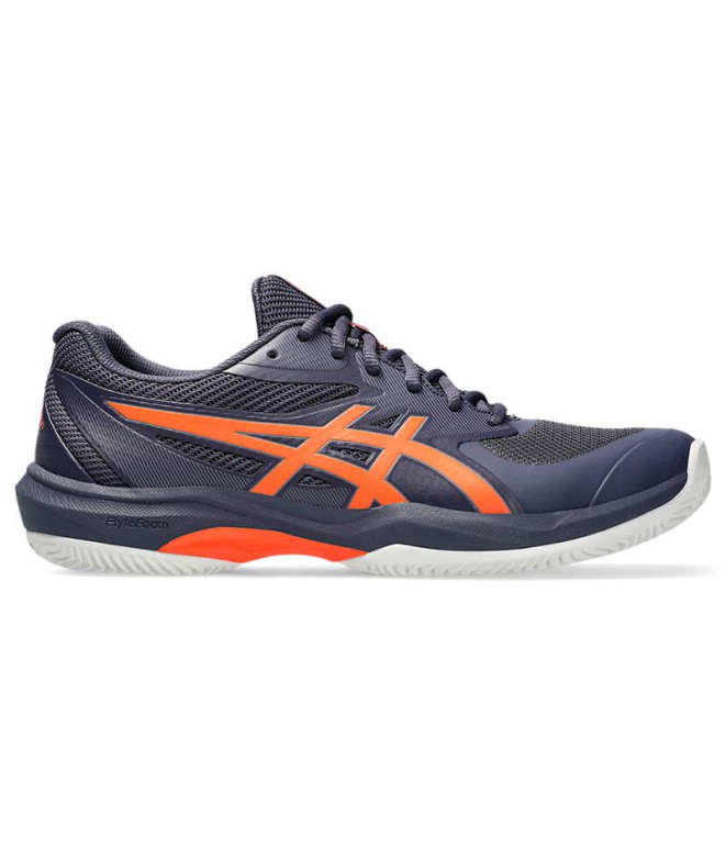 Chaussures Tennis Homme de ASICS Game Ff Clay/Oc Indigo Fog/Orange