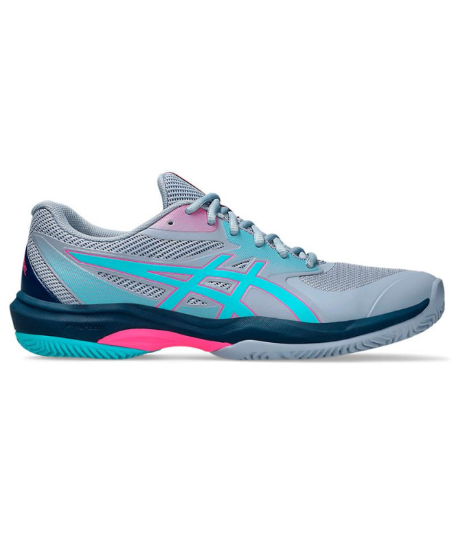 Zapatillas de Padel ASICS Game Ff Padel Hombre Gris Azul/Aqua