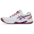 Sapatilhas Gel Mulher padel ASICS -Dedicate 8 Padel Branco/Escuro Ube