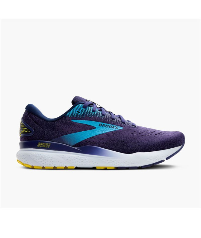 Zapatillas de Running Brooks Ghost 16 Hombre Blue/Bonnie Blue/Yellow