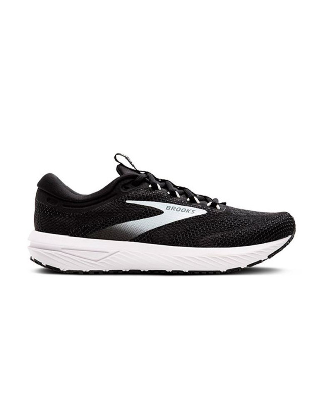 Chaussures Running Brooks de Revel 7 Noir/Blanc Homme