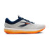 Sapatilhas Running Brooks Homem de Revel 7 Branco/Peacoat/Laranja