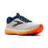 Sapatilhas Running Brooks Homem de Revel 7 Branco/Peacoat/Laranja