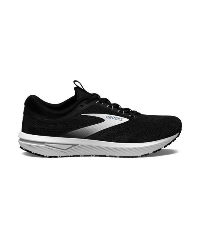 Sapatilhas Running Brooks de Revel 7 Preto/Branco Mulher