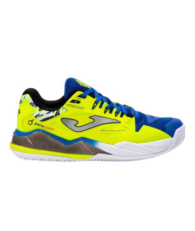 Chaussures Joma Spin Hommes 2509 Jaune Royal Homme