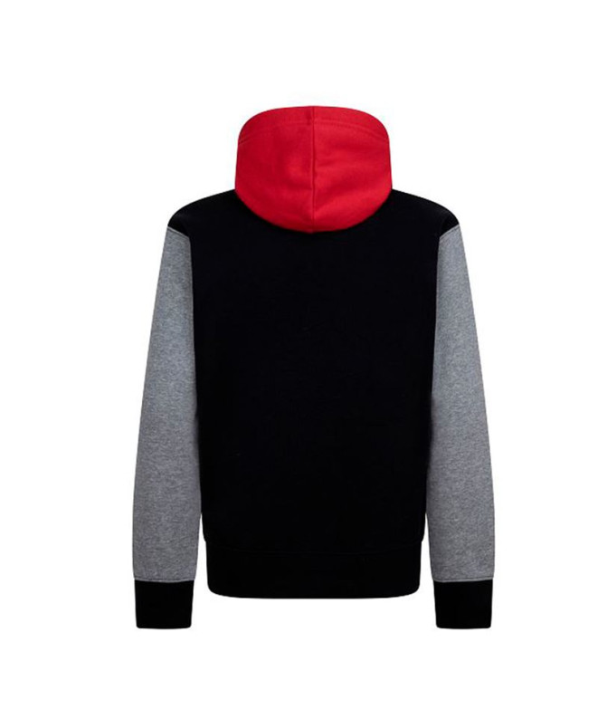 Moletom Menino Jordan Mj Brooklyn Flc Po Preto...