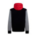 Moletom Menino Jordan Mj Brooklyn Flc Po Preto (Vermelho)
