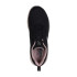 Sapatilhas Skechers Mulher Vapor Foam - Meia-noite Malha preta/Rosa com rebordo dourado