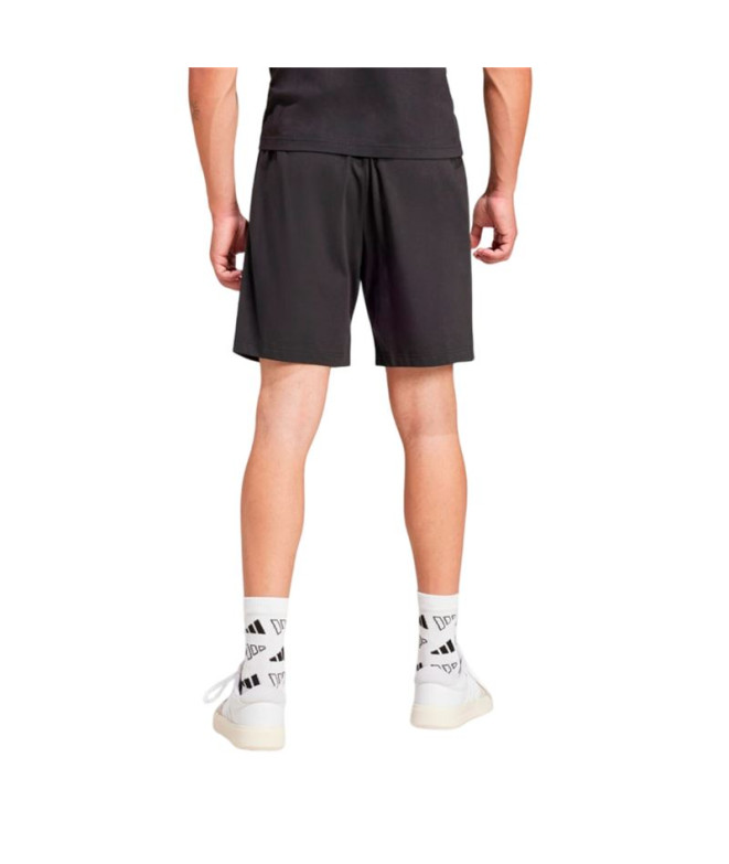 Pantalons adidas Homme Short linéaire noir/blanc