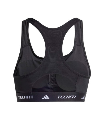 Brassiere de sport Fitness adidas Femme de Techfit Black 2