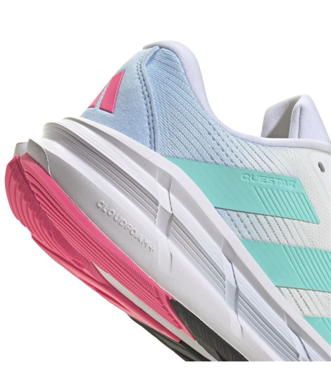 Chaussures Running adidas Femme de Questar 3 Blanc