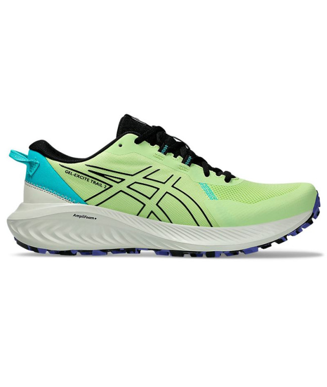 Chaussures Trail Gel Trail Homme de ASICS -Excite 2 Lime Green/Black