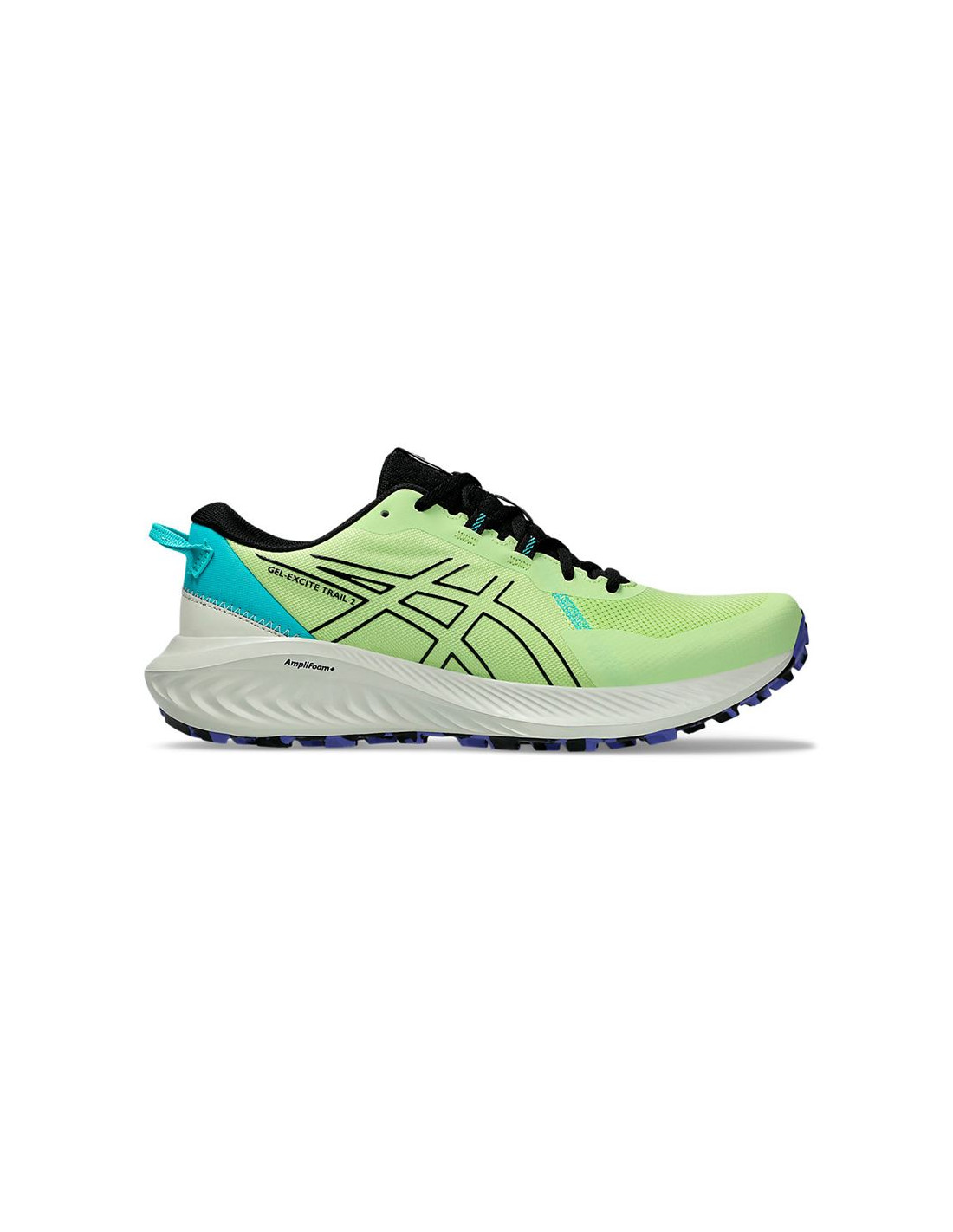 Zapatillas de Trail ASICS Gel Excite Trail 2 Hombre Lima Verde Negro