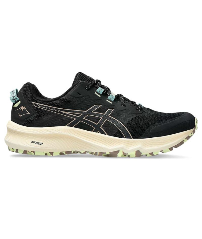 Zapatillas de Trail ASICS Trabuco Terra 2 Hombre Negro/Gris