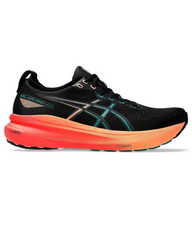 Zapatillas de Running ASICS Gel-Kayano 31 Hombre Negro/Rainy Lake