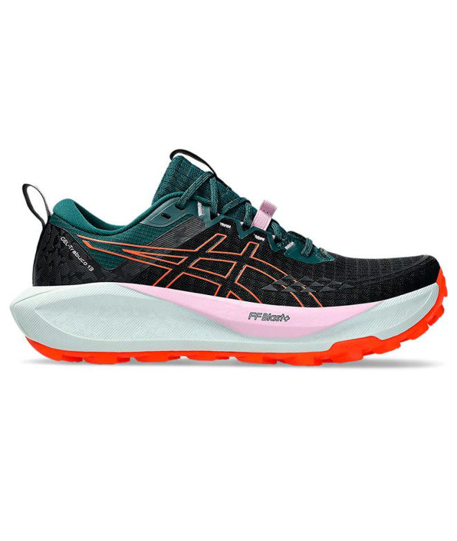 Zapatillas de Trail ASICS Gel-Trabuco 13 Mujer Negro/Naranja