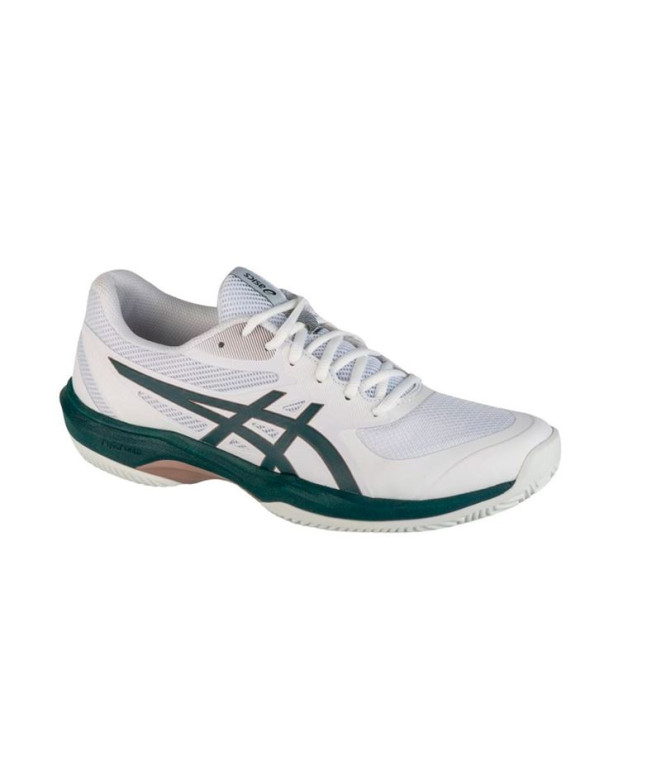 Zapatillas de Tenis ASICS Game Ff Clay/Oc Hombre Blanco/Verde