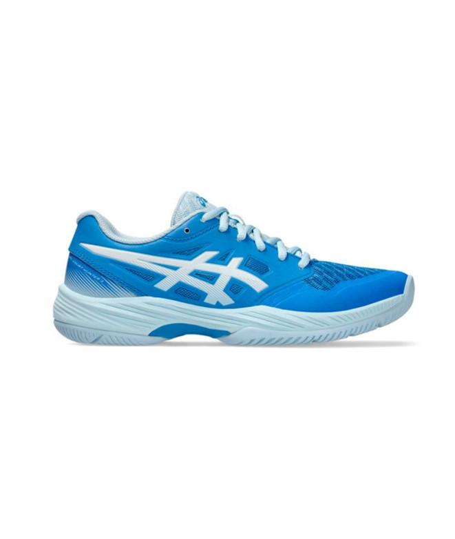 Sapatilhas Andebol GelCourt Mulher de ASICS - Hunter 3 Azul/branco